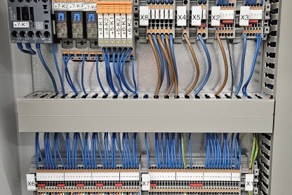 Detail Automatisierung Schaltschrank